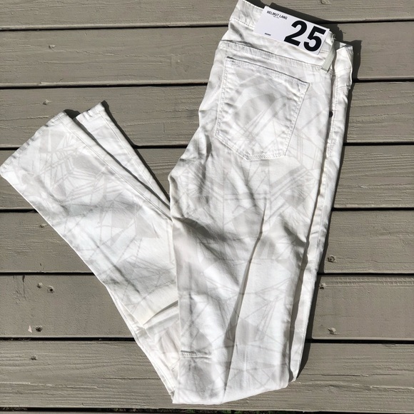 !!!NEW!!! HELMUT LANG Geometric print pants - Picture 4 of 11